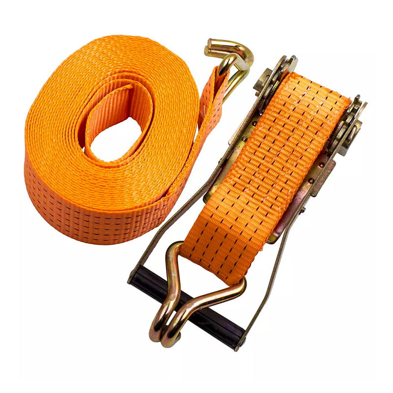 50mm 5t Ağır Hizmet Taşıma Kamyonu Polyester Kargo Bağlama Yük Kemeri