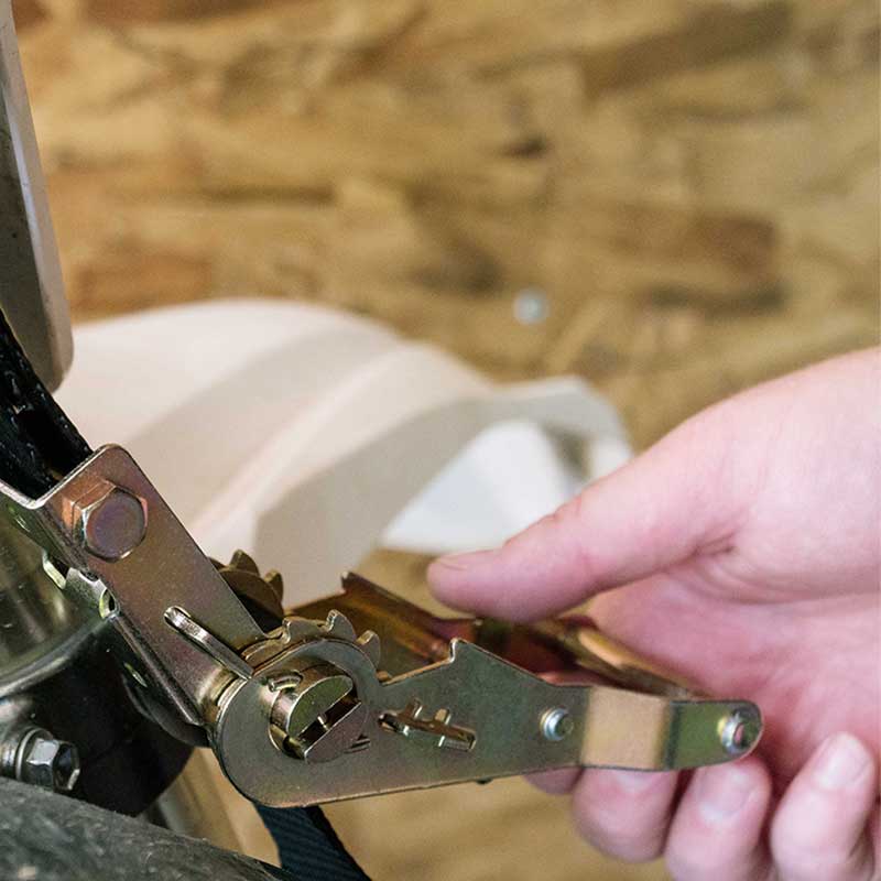 1'' X 7' Mini Motosiklet Cırcır Kayışı S Kancalı