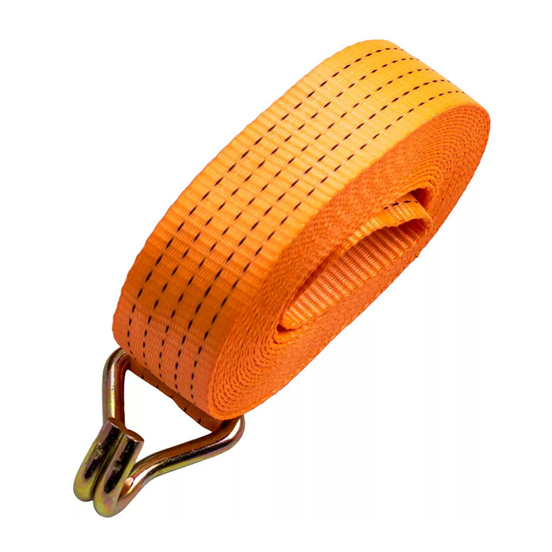 50mm 5t Ağır Hizmet Taşıma Kamyonu Polyester Kargo Bağlama Yük Kemeri