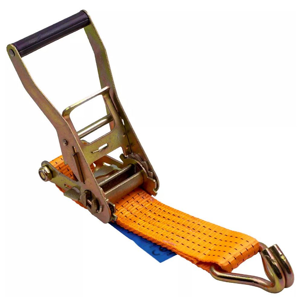 50mm 5t Ağır Hizmet Taşıma Kamyonu Polyester Kargo Bağlama Yük Kemeri