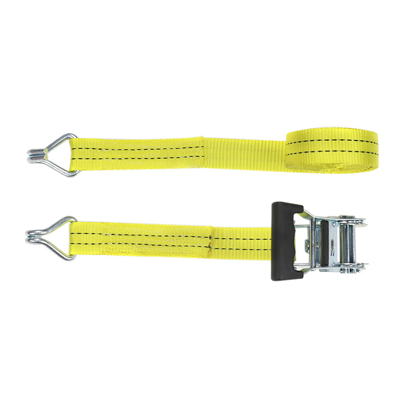 Kargo Taşımacılığı için 35mm 2t Kauçuk Kaplamalı Saplı Cırcır Kayışları