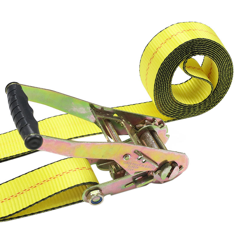 Güvenli Kargo Taşımacılığı için Redline 2'' X 27' Cırcırlı Kayışlar