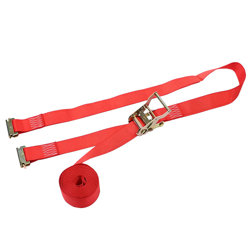 2'' X 12' Kırmızı E-Track Cırcır Kayışı