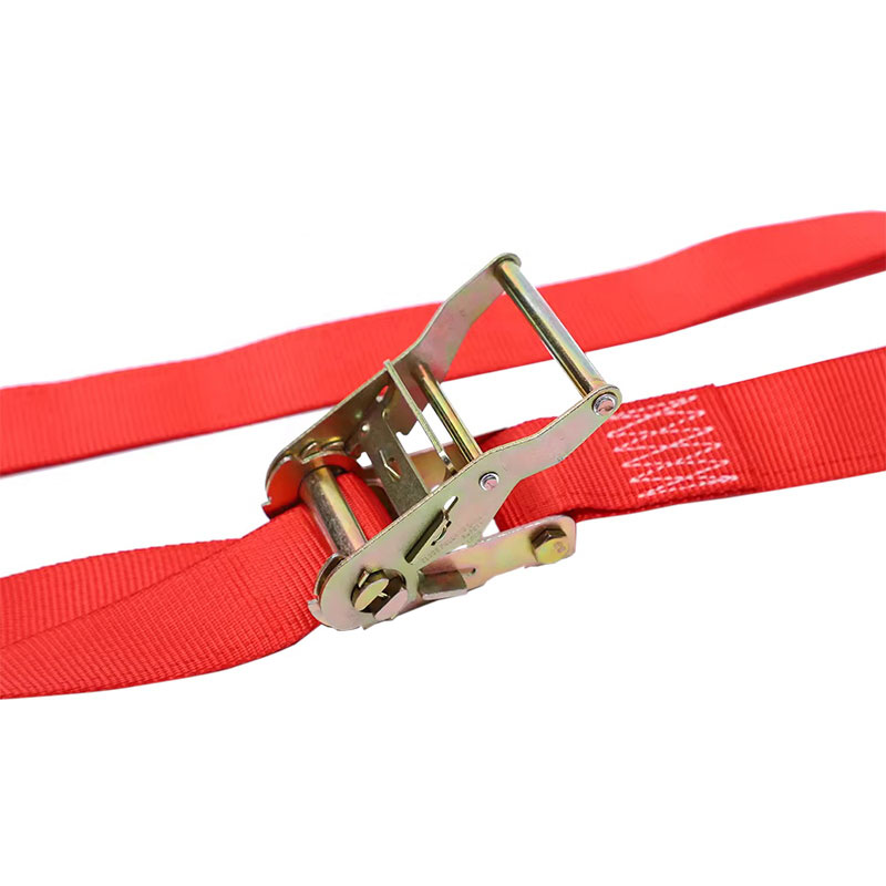 2'' X 12' Kırmızı E-Track Cırcır Kayışı