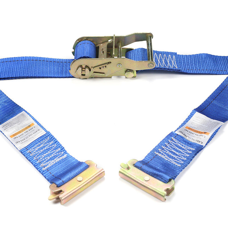 2 İnç E-Track Cırcır Kayışı (Mavi)